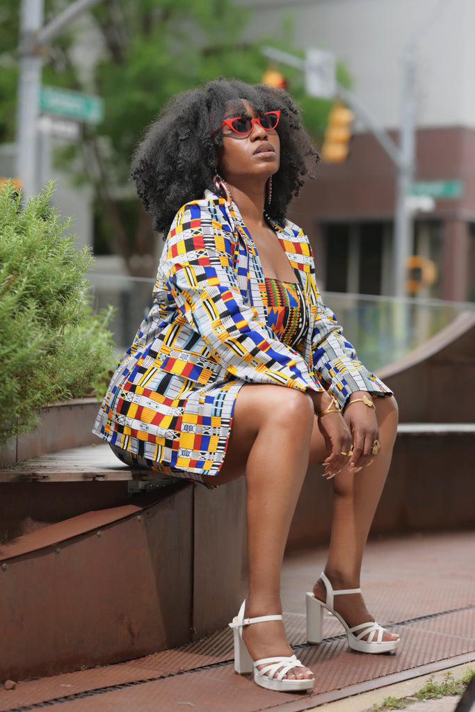 Suit Jacket and Shorts