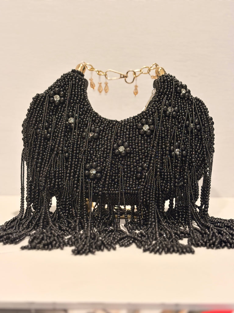 Black Pearl Chandelier Bag