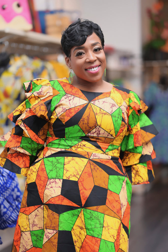 Jigsaw puzzle dress