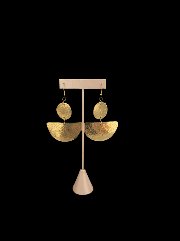 Half moon earrings
