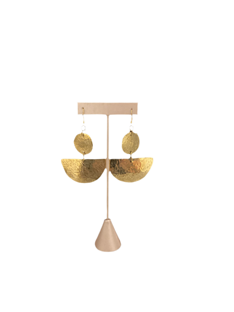 Half moon earrings