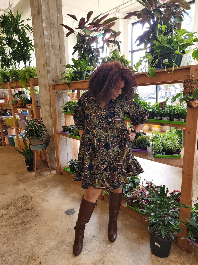 Earthy dress