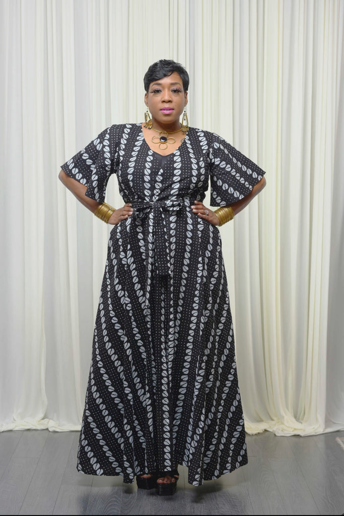 Cowrie Wrap Dress