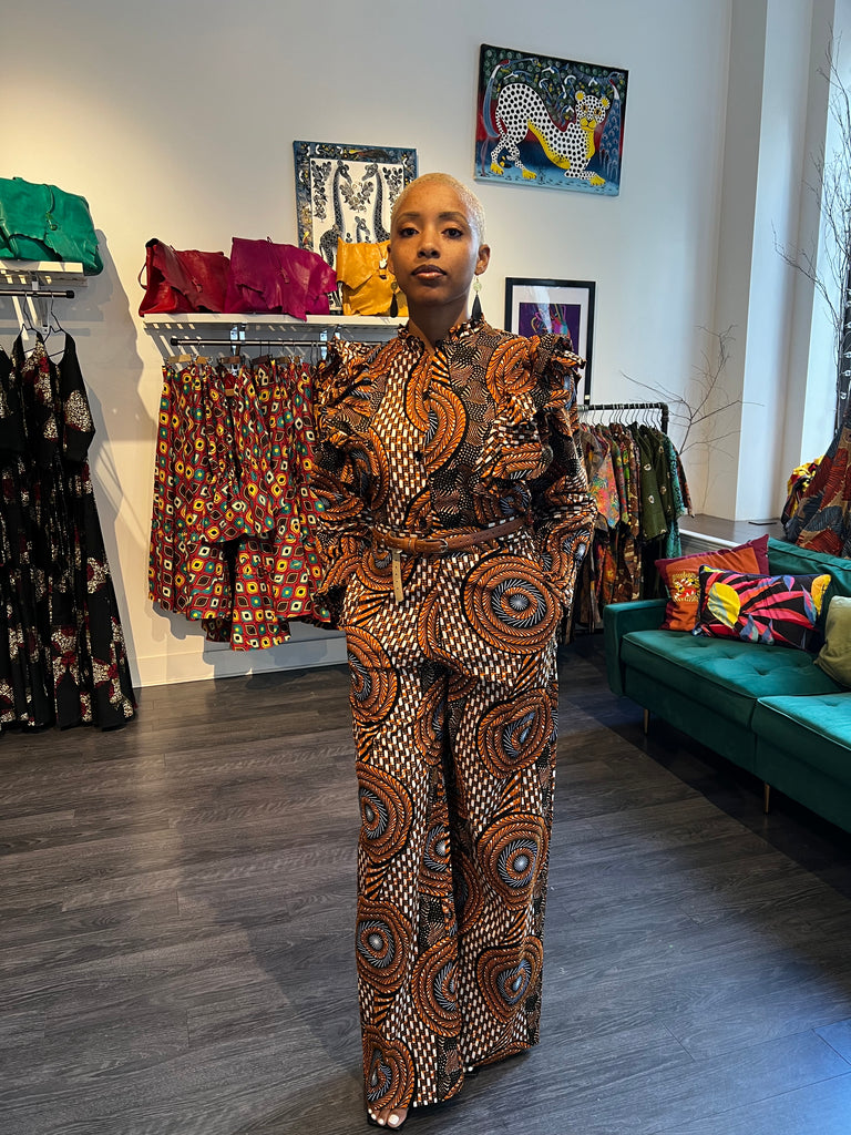 Brown Skin Pants