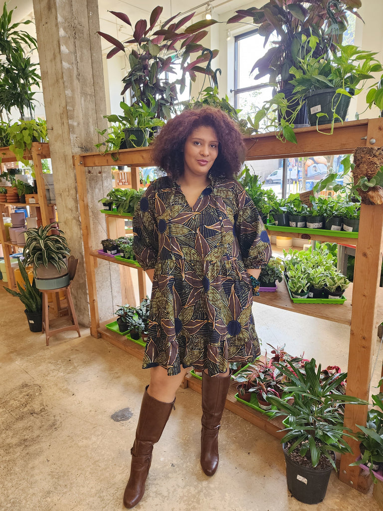 Earthy dress
