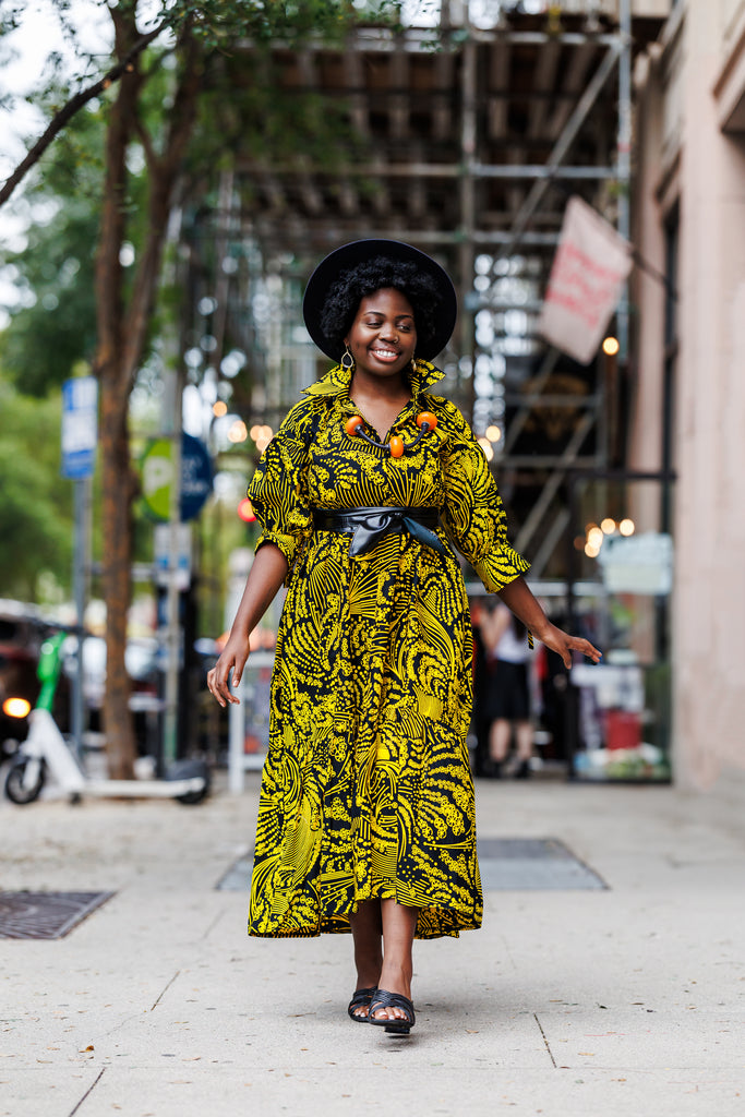 Yellow Wings Dress