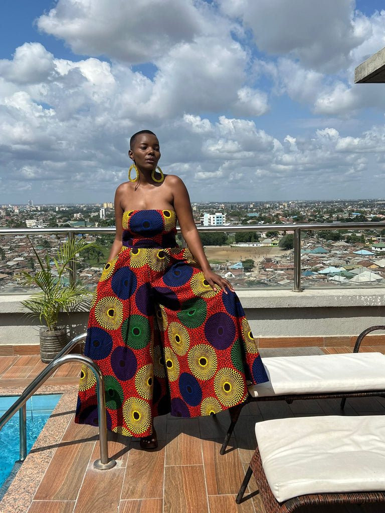 All About The Circle Wide Legged Jumpsuit