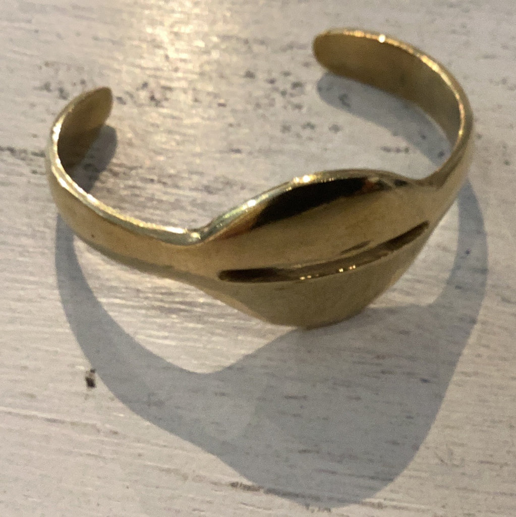 Brass Bangle Bracelet