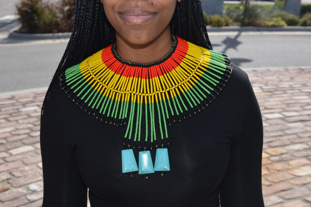 Queen Nefertiti Beaded Necklaces