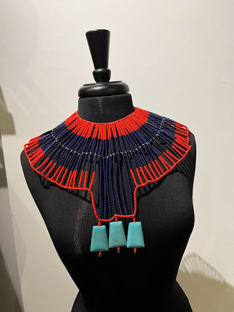 Queen Nefertiti Beaded Necklaces
