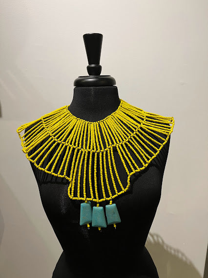 Queen Nefertiti Beaded Necklaces