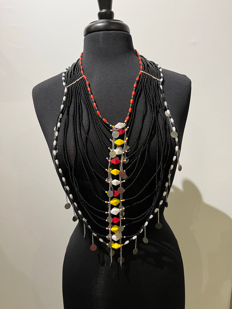 Beaded Drop Necklace