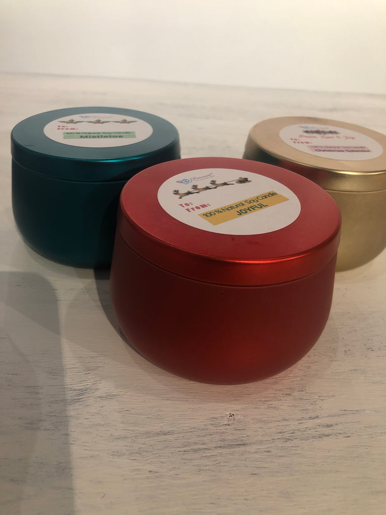 Revonnae Christmas soy candles