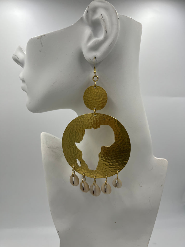 Cowry Africa Earrings