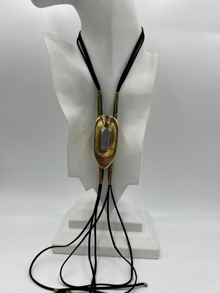 Copper Brass Adjustable Necklace
